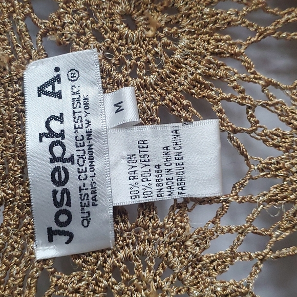 Joseph A. Gold Knit Cardigan - Picture 2 of 2